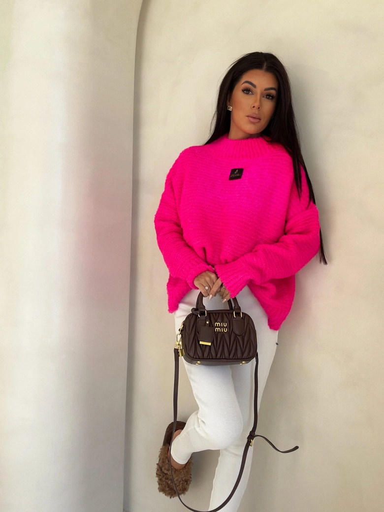 Sweter BUCLA – różowa