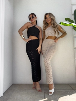 Komplet MARBELLA - czarny