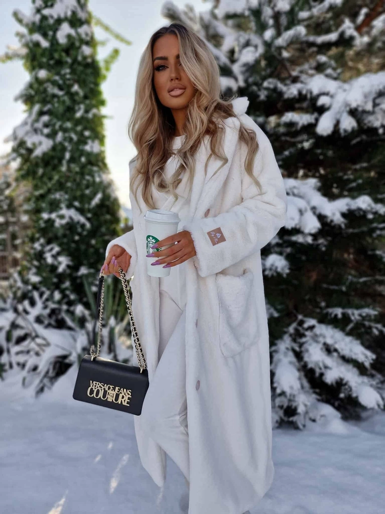 Płaszcz NOELLE – ecru