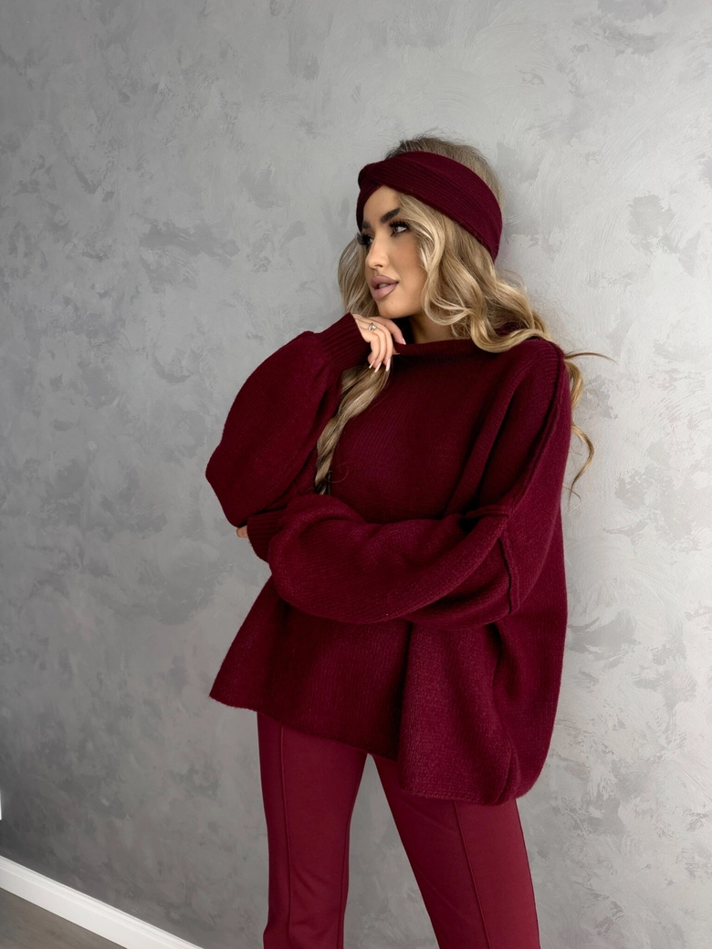 Opaska CATI - bordo BYME18572