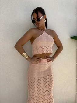 Komplet MARBELLA - morela