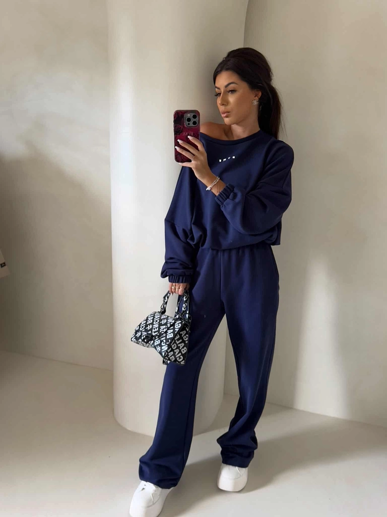 Komplet SYDNEY - granatowy