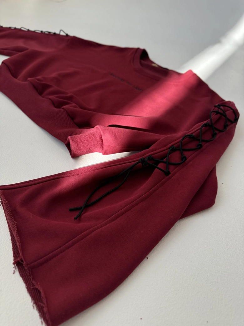 Bluza MORE bordo CY18113