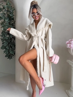 Płaszcz DIVA – jasny beż