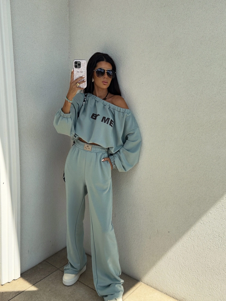 Bluza UNDER – szałwiowa