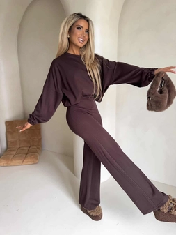 Komplet ANGEL NEW – czekoladowy