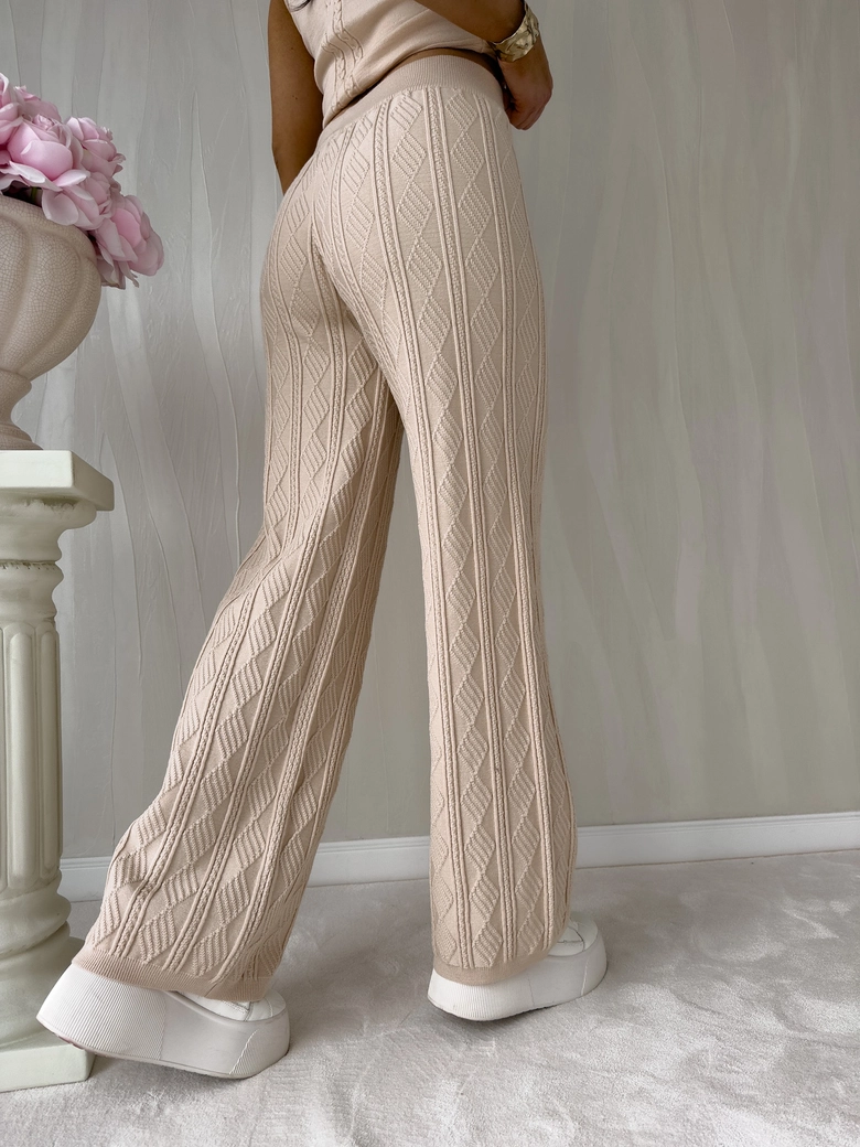 Spodnie SAMIRA - jasny beż