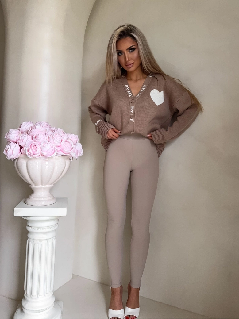 Kardigan SERCA - beżowy