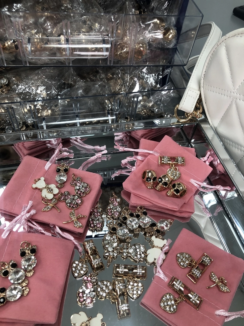 Charms zawieszka ozdoba do butów ważka X006