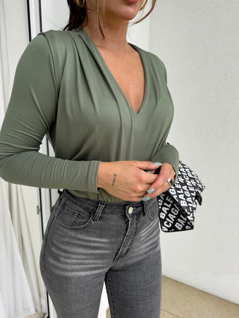 Bluzka SPICE - khaki C16672