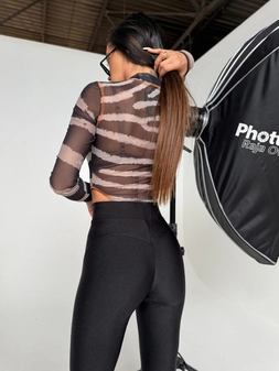 Legginsy FAMOUS czarne