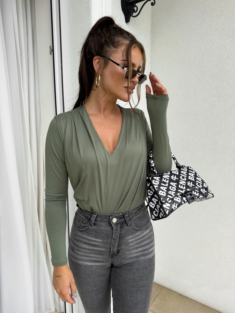 Bluzka SPICE - khaki C16672