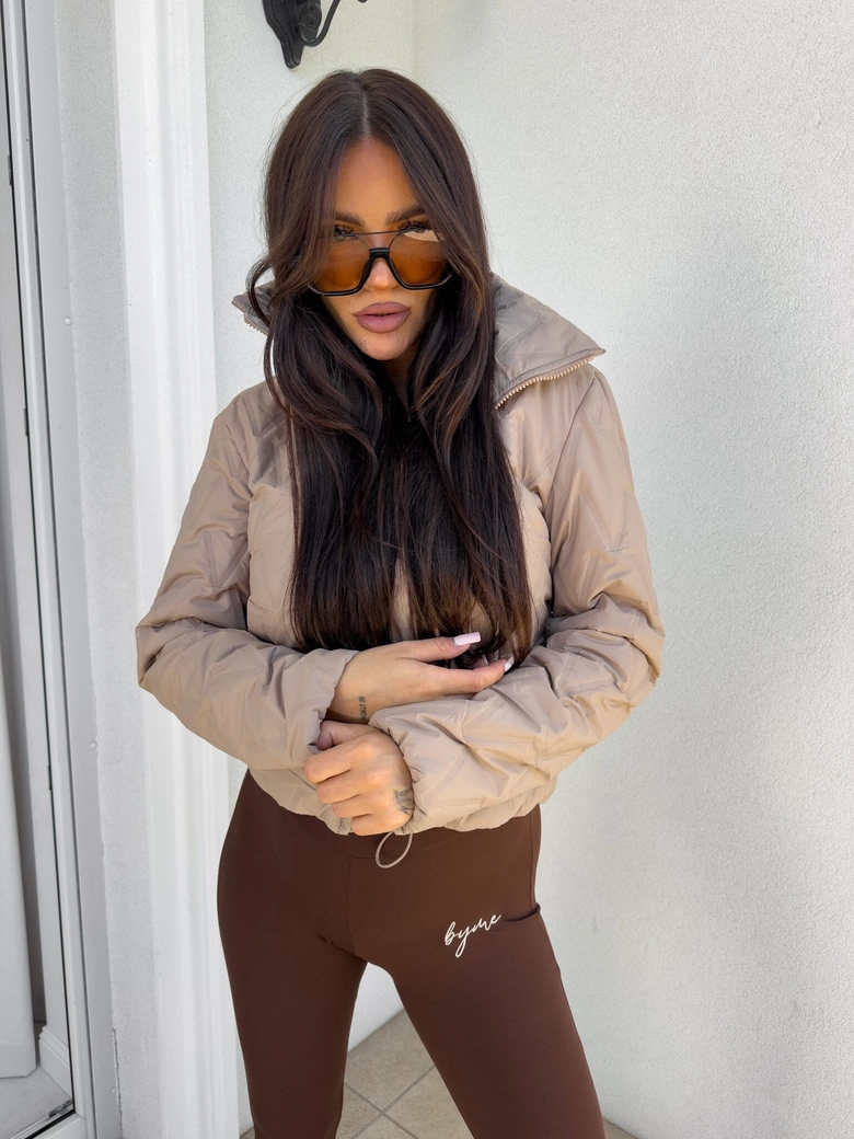 Kurtka VESTE – mleczna czekolada