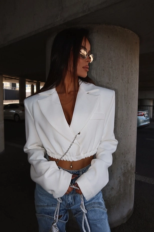 Marynarka PREMIERE ecru