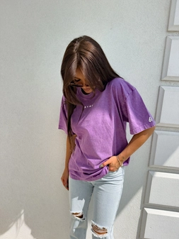 T-shirt PLAY - fioletowy