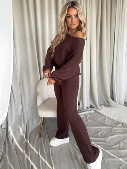 Komplet ANGEL – czekoladowy