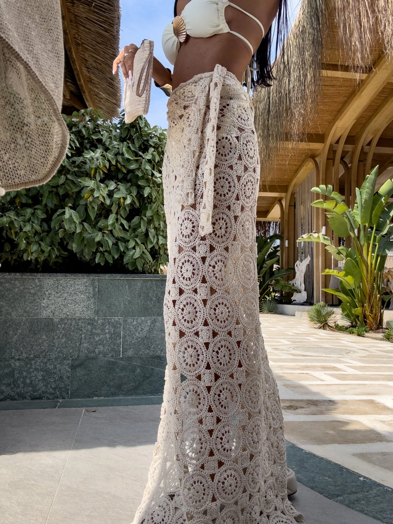 Spódnica PLAŻOWA – beżowa