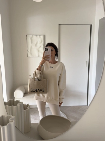 Bluza COTTON - vanilla