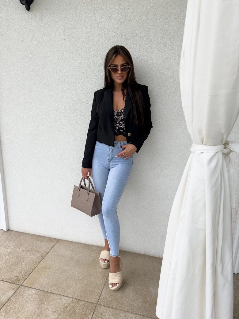 Marynarka SLIM - czarna