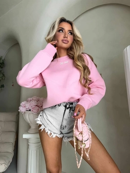 Bluza LOVE - różowa