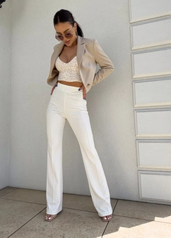 Marynarka SLIM - ciemny beż