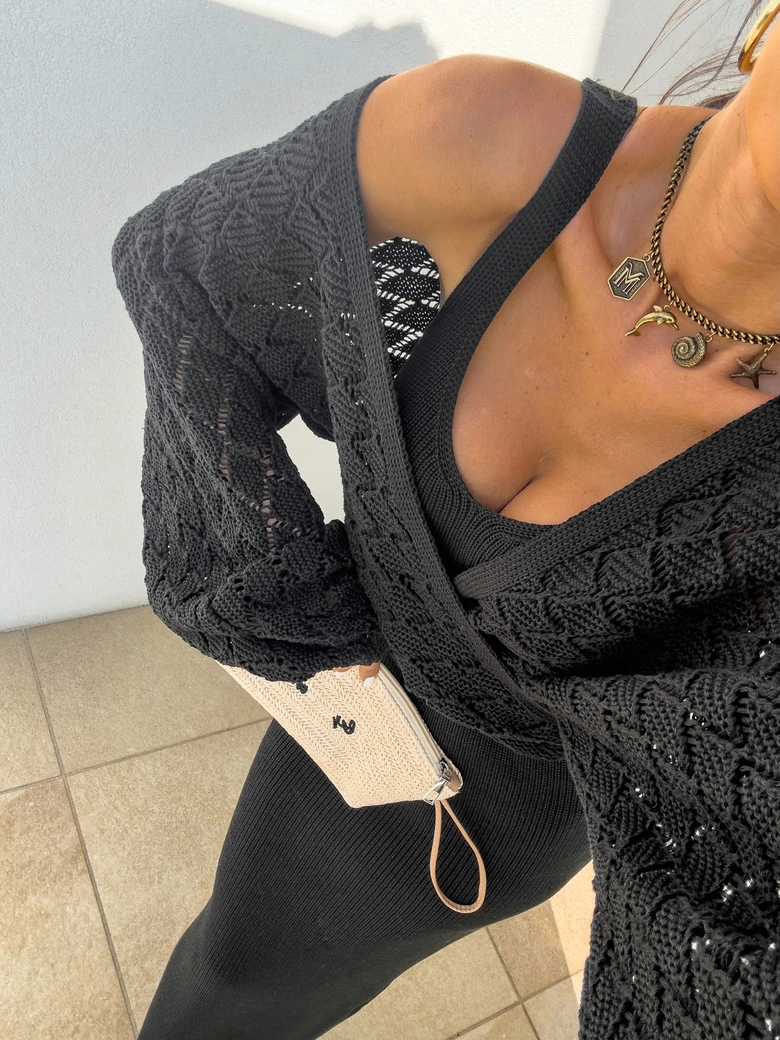 Kimono AMEIRO - czarne