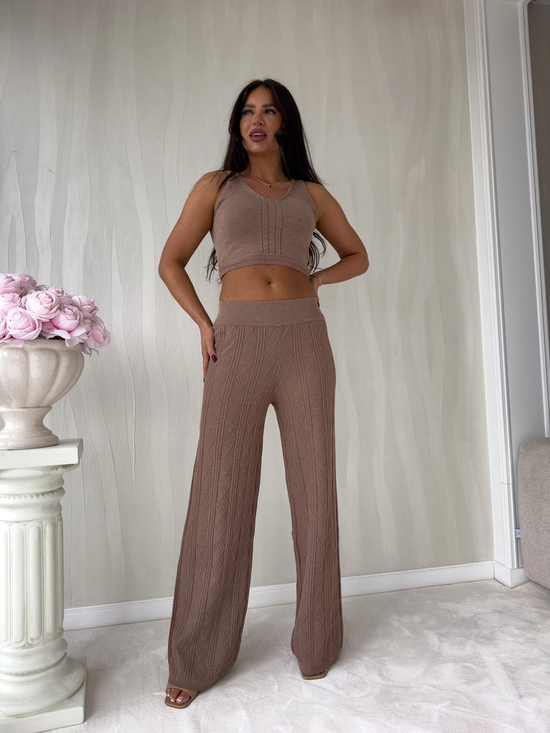 Spodnie SAMIRA - mokka