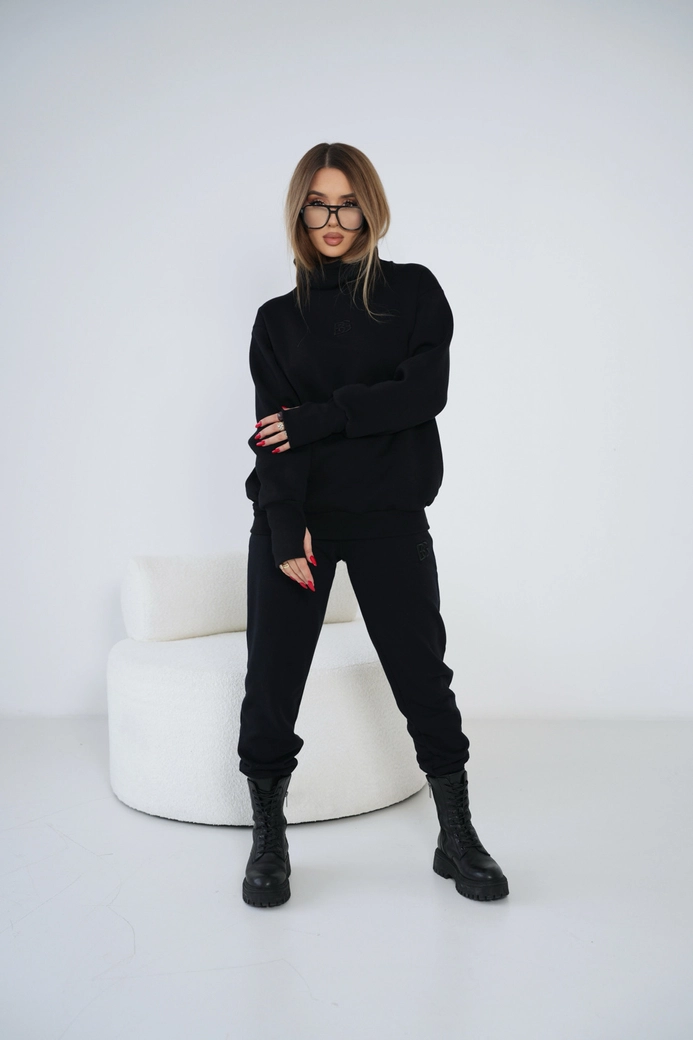 Bluza damska BG Say yes | czarny