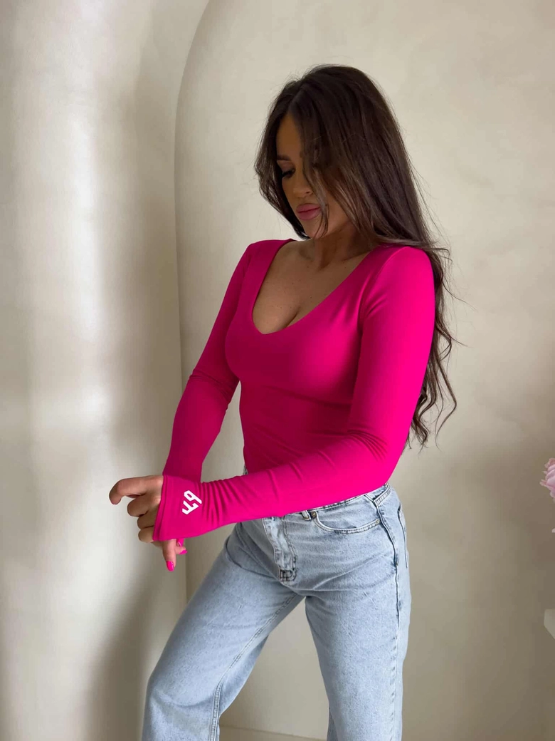 Bluzka VENEZIA - fuksja