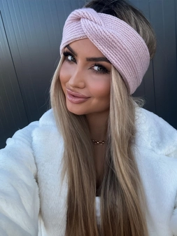 Opaska CATI - pudrowy róż BYME18247