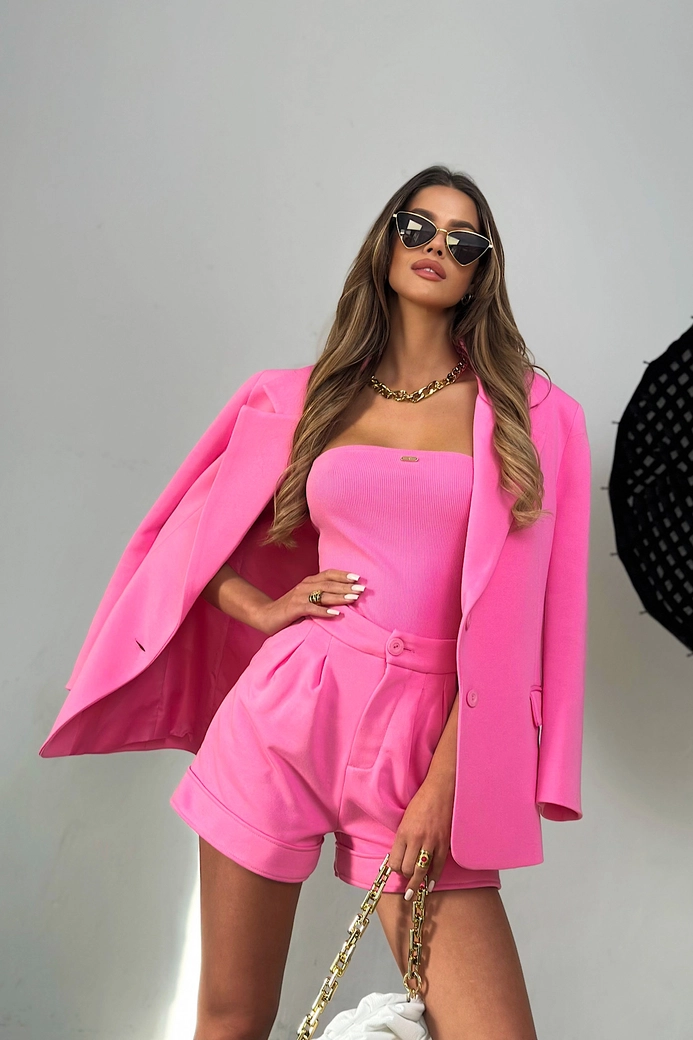 Marynarka damska BG Daylight | róż R21102