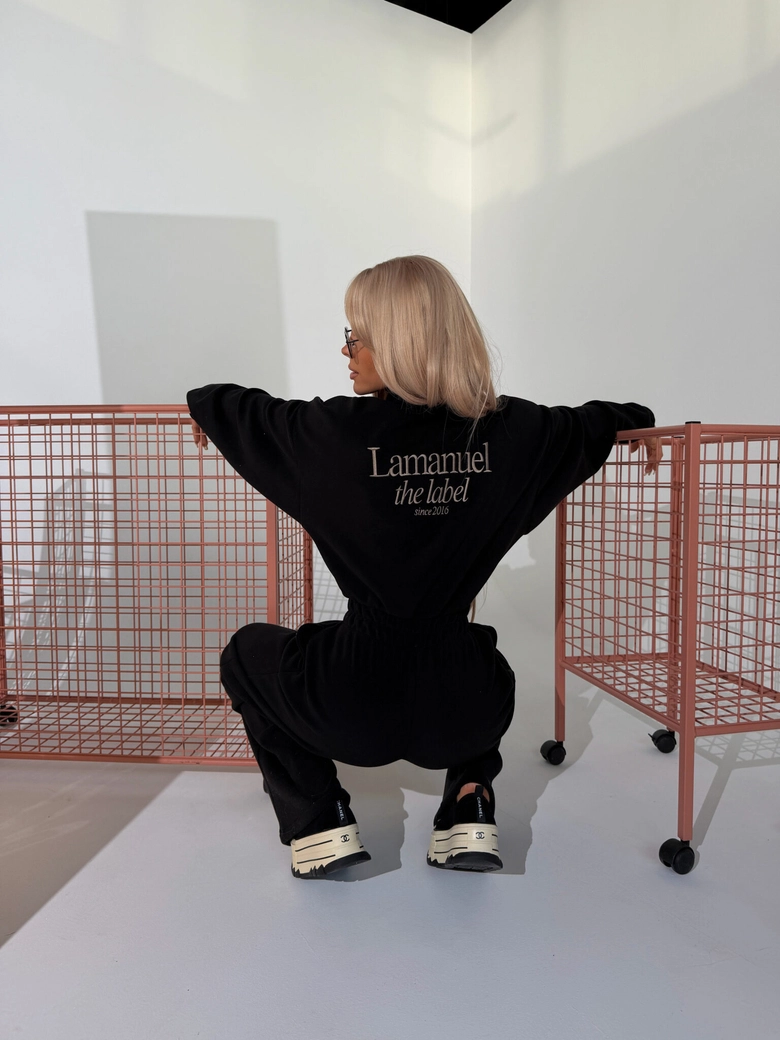 Kombinezon SUGAR czarny