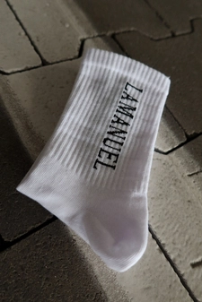 Skarpety RULES białe