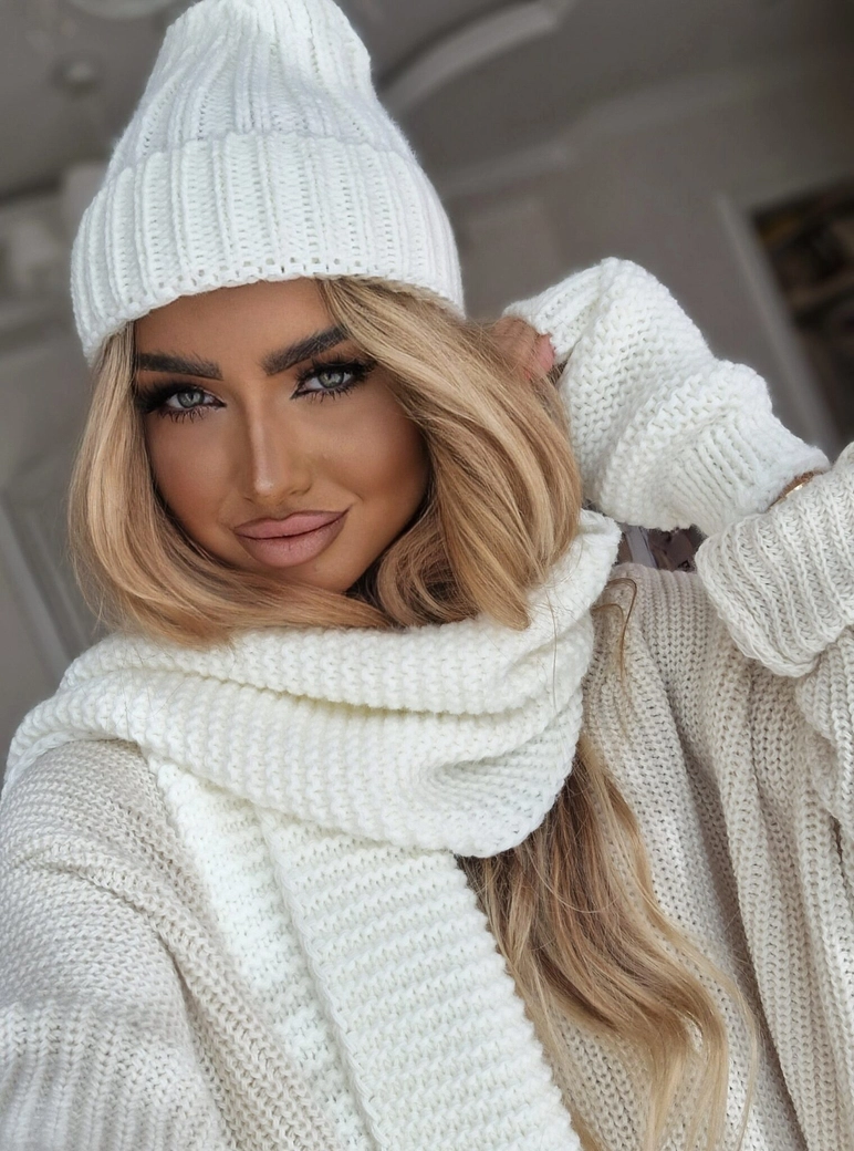 Komplet ALASKA - ecru N17990